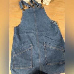 Denim Overall Dress